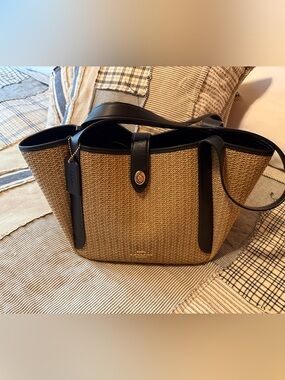 Coach Hadley Turnlock Tote Bag